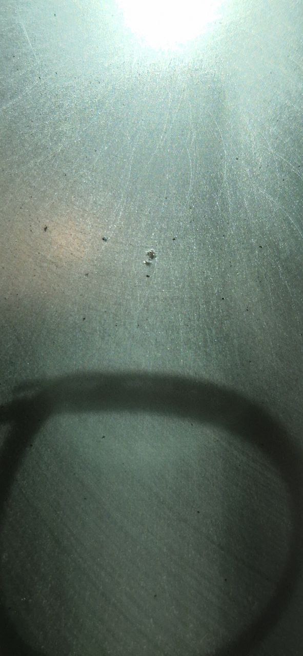 Фото повреждения стекла